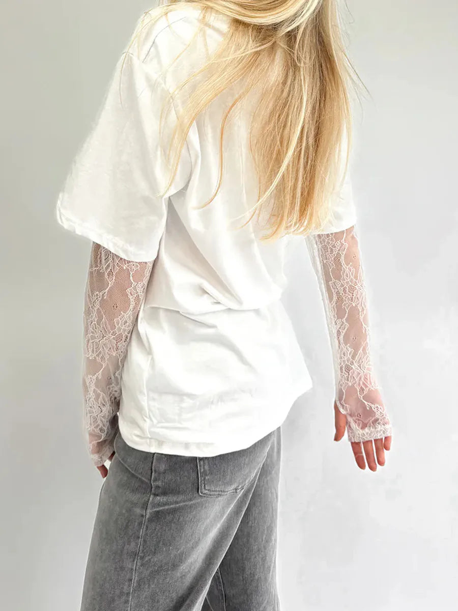 חולצת תחרה דגם ליסי