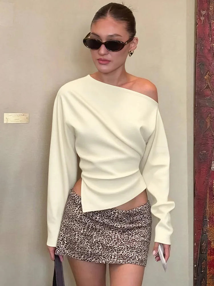 טופ שרוולים ארוכים דגם נטלי