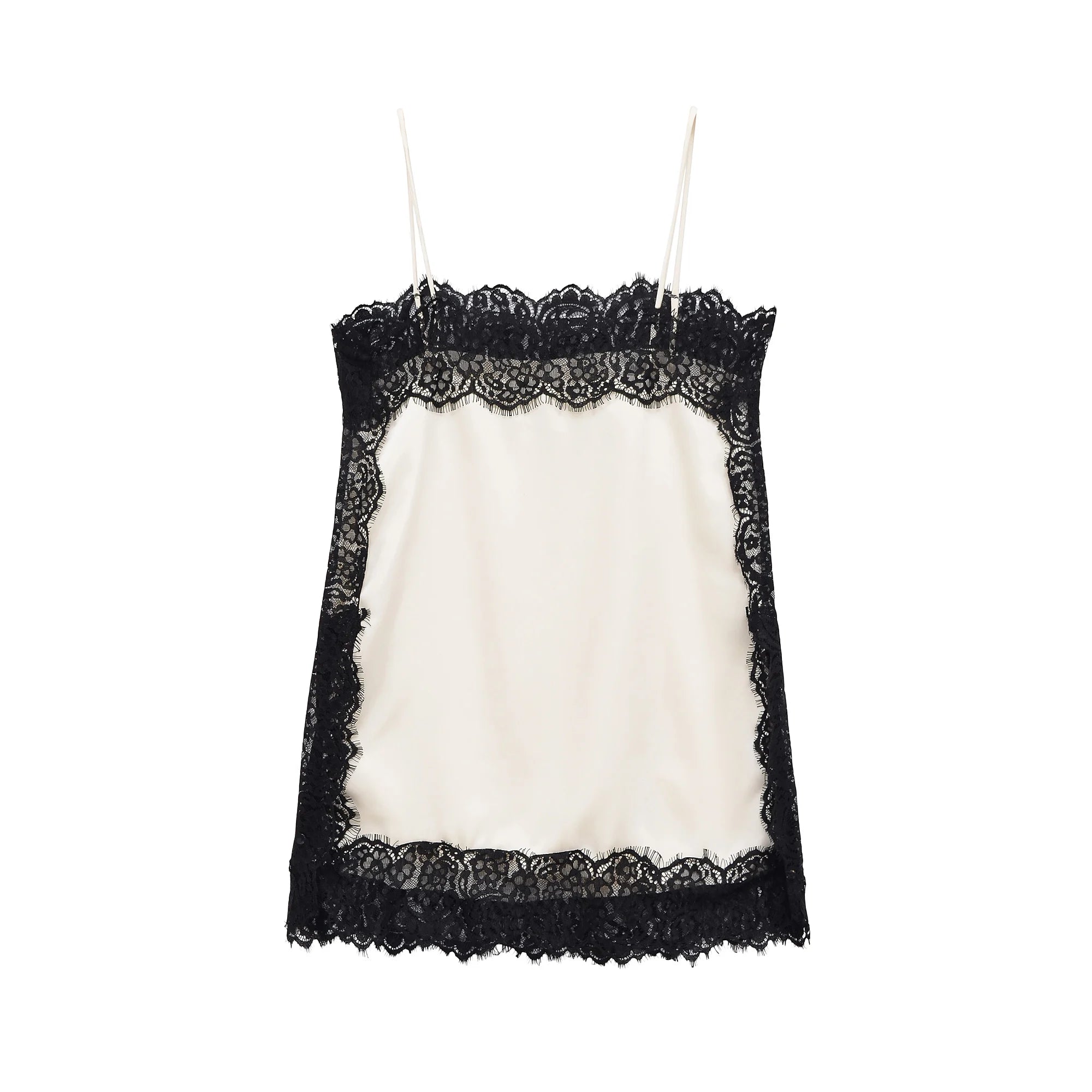 שמלת סאטן תחרה