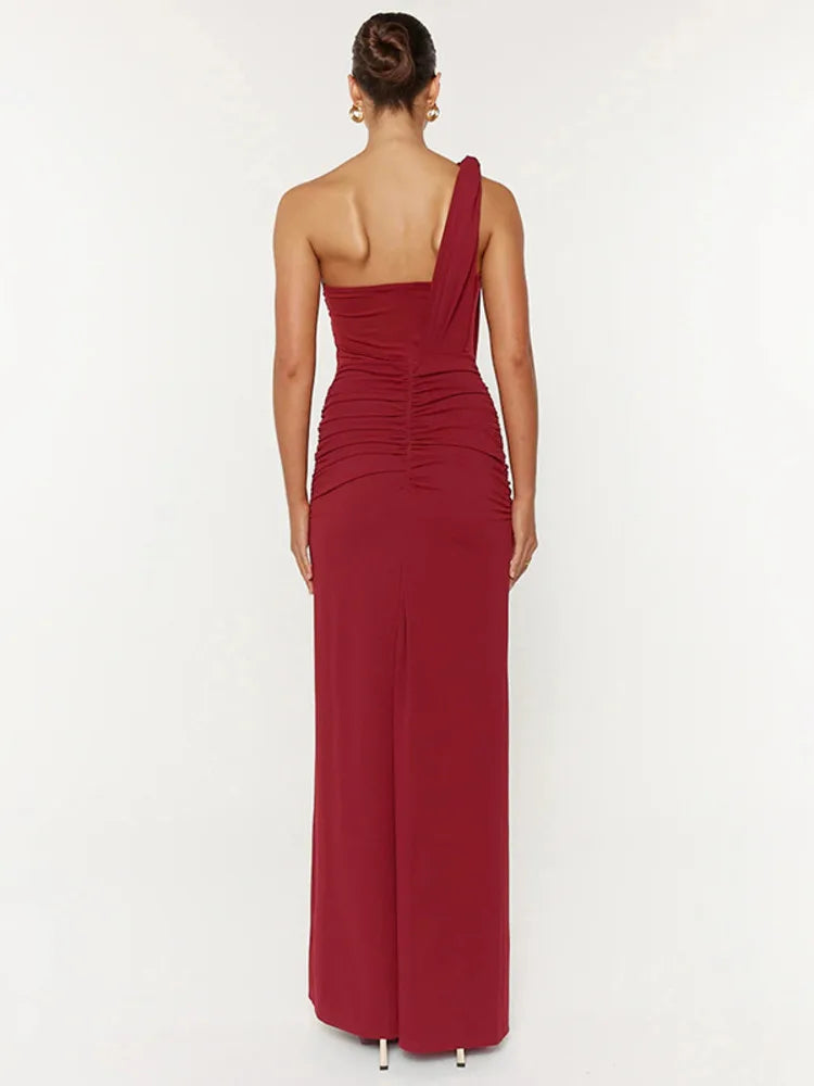 שמלת מקסי וואן שולדר דגם אנה