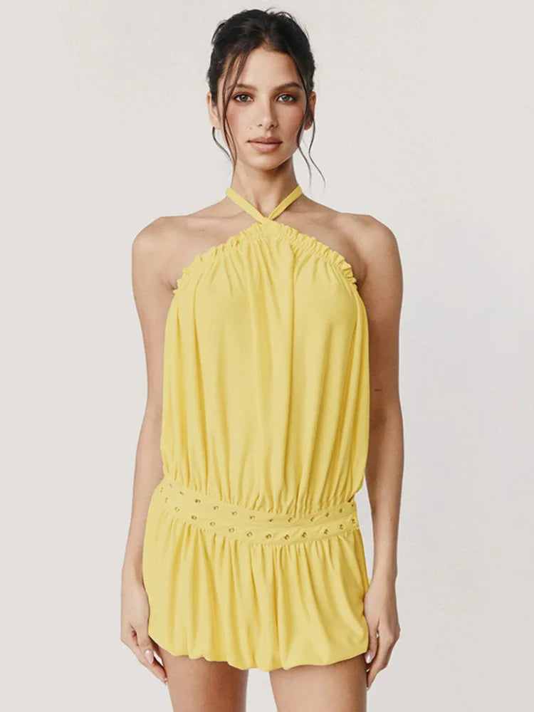 שמלת מיני הלטר דגם רותם