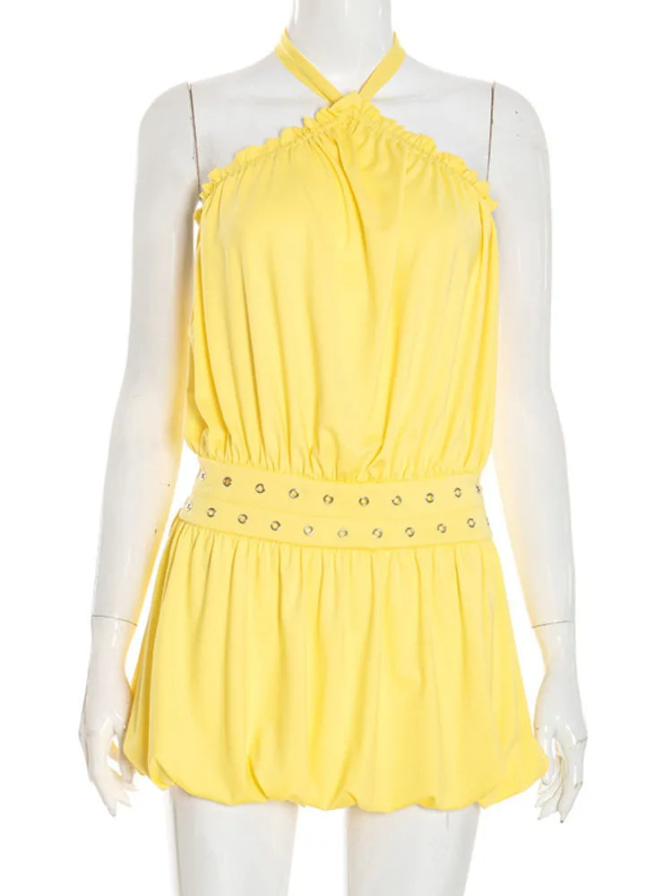 שמלת מיני הלטר דגם רותם