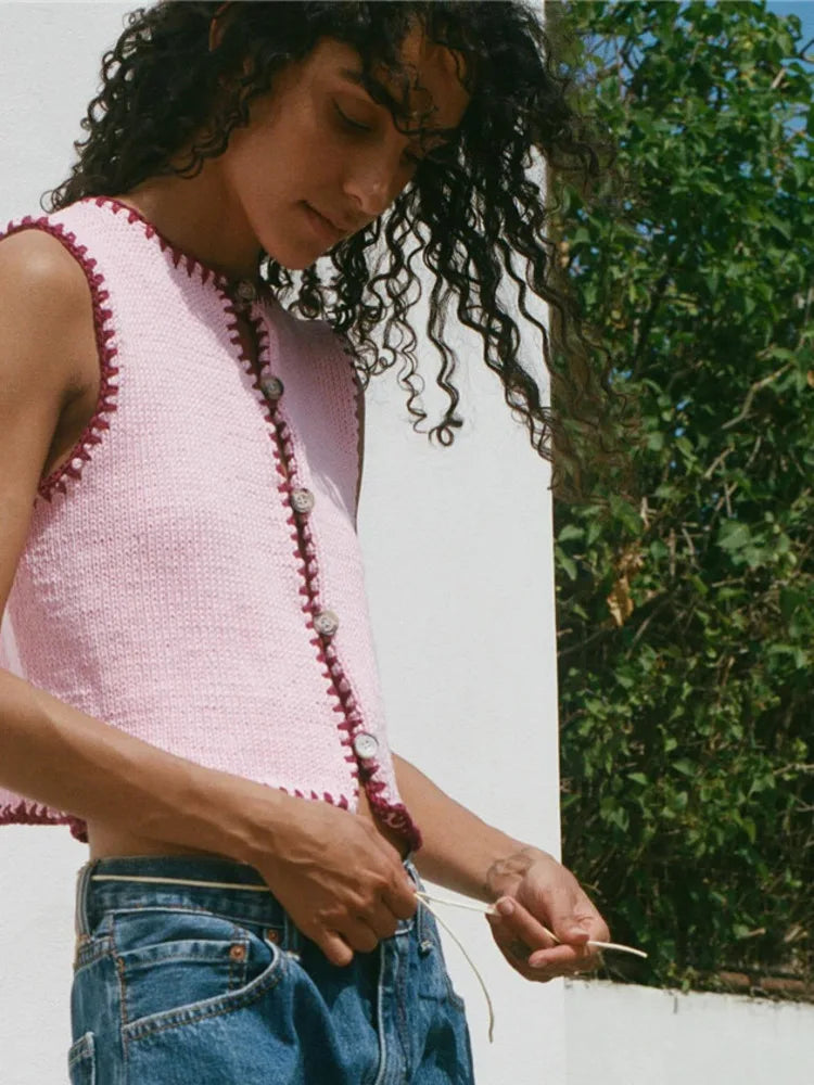 טופ סרוג דגם הלנה